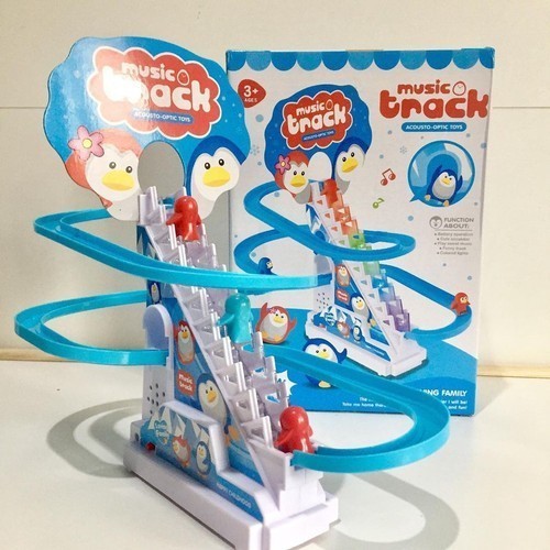 

ACEH.ANSJ 116643 STOK TERBATAS MAINAN ANAK SELUNCUR TANGGA BEBEK / SLIDE DUCK / TRACK - PENGUIN, TANPA BUBBLE