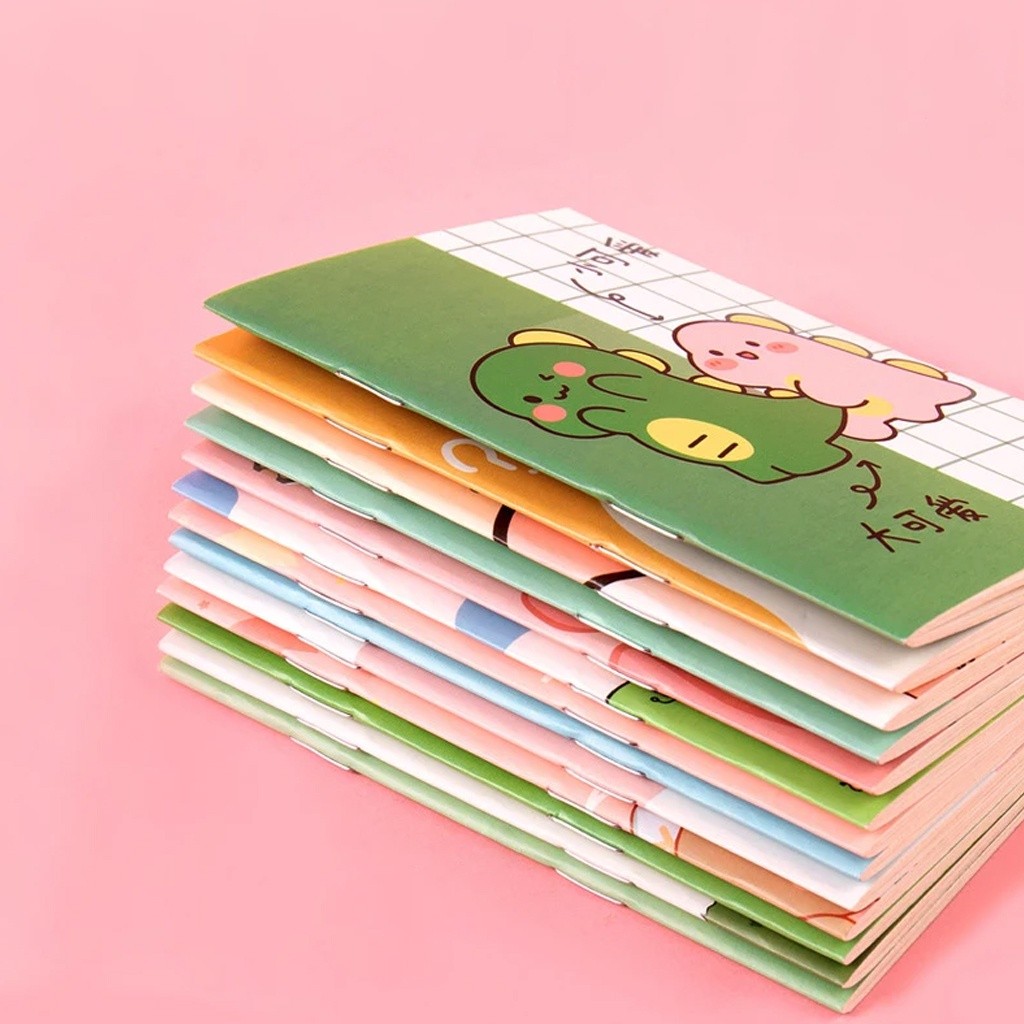 

1step Notebook Buku Catatan A5 Motif Kartun Lucu Notebook A5 Sewed S102