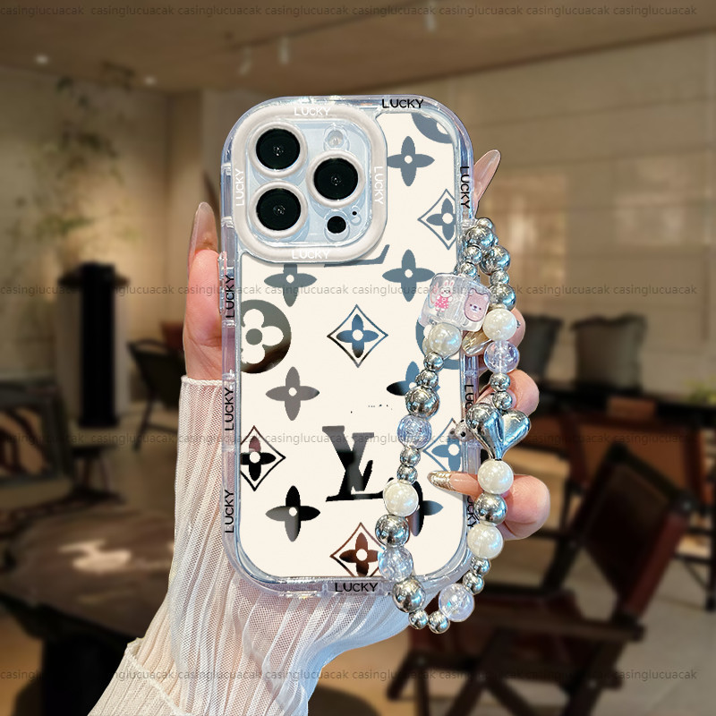 [case+gelang]Koleksi kolaborasi LV iPhone 12 13 SE2 XR 14 Plus PlusProMax 15 XS XS SE3 X 6s Max 6 11