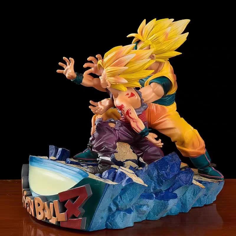 Patung Anime Action Figure Dragon Ball Goku - Gohan Kamehameha Big Size Koleksi - Plastik Karet PVC 