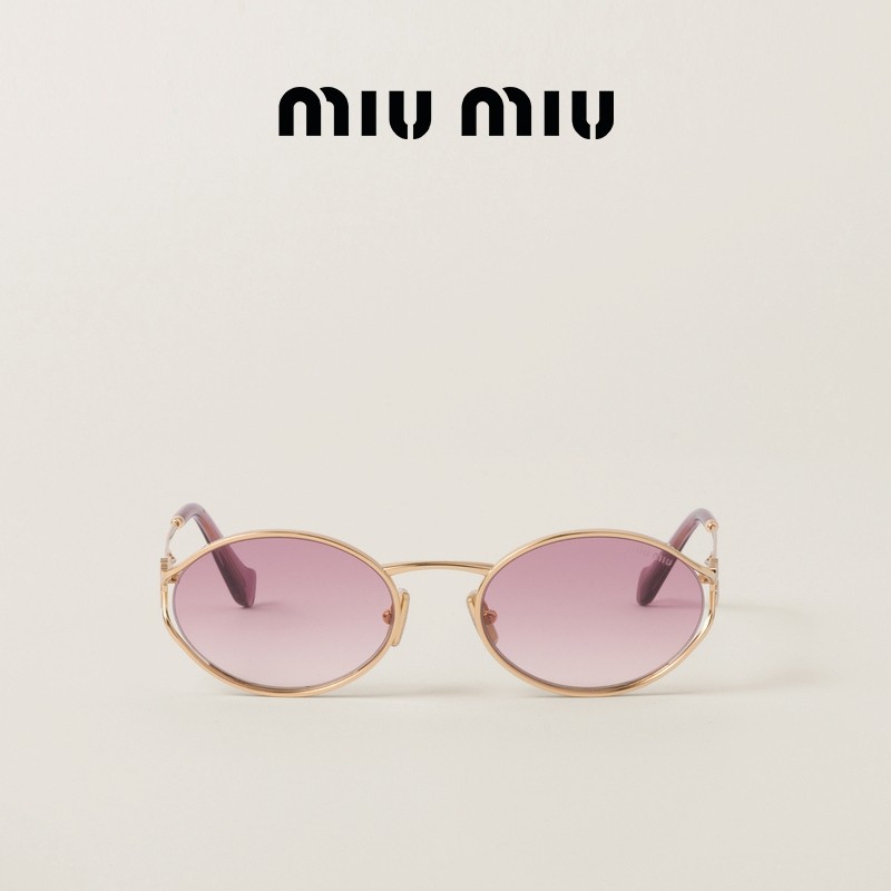 Miu Miu Kacamata Matahari Miu Miu Logo