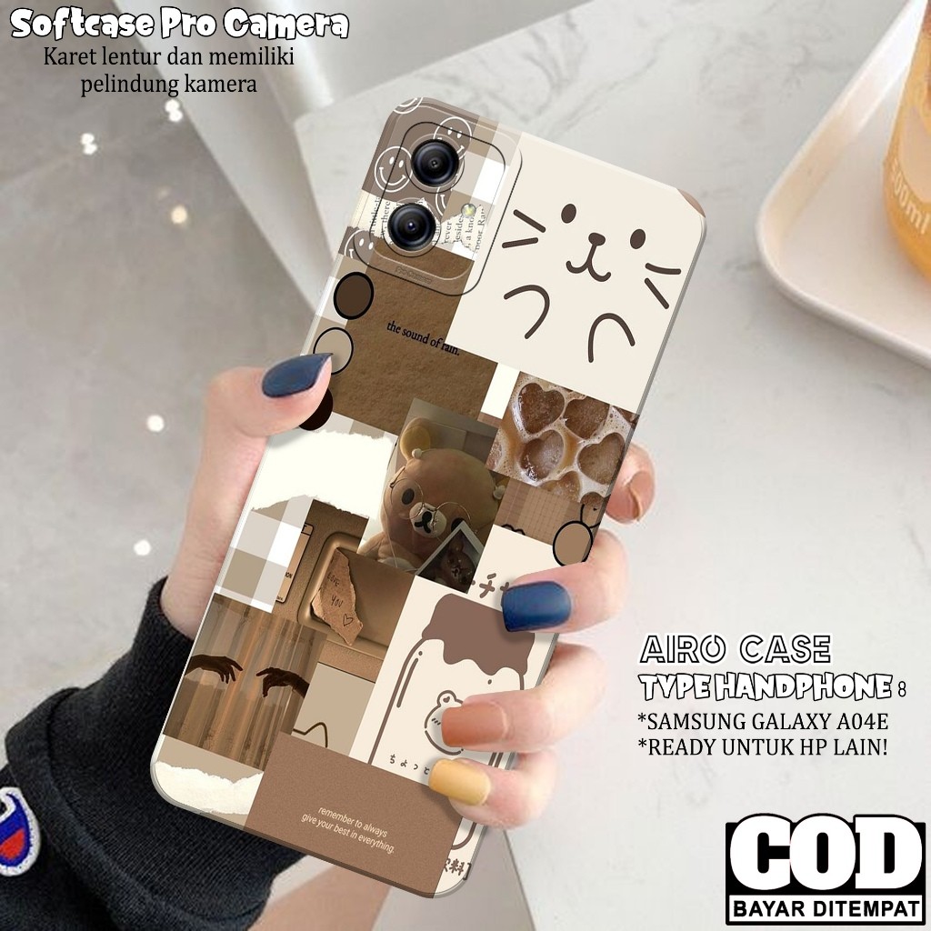 Case Samsung Galaxy A04E - Softcase Samsung Galaxy A04E - Fashion Case AESTHETIC - Casing Samsung Ga