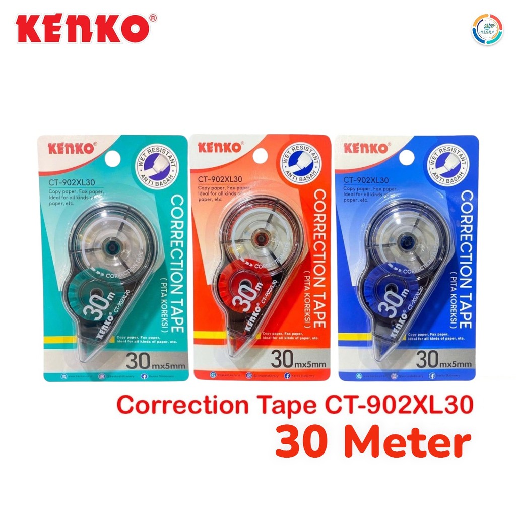 

Kenko Correction Tape CT-902XL30 l 30 Meter x 5 mm @ 1pcs
