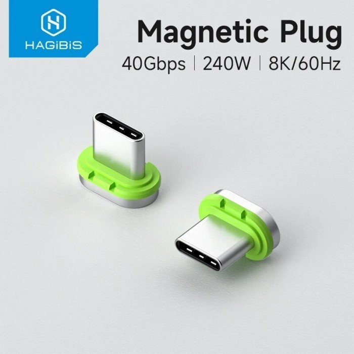 Hagibis USB C Magnetic Plug Type C Magnetic connector Only