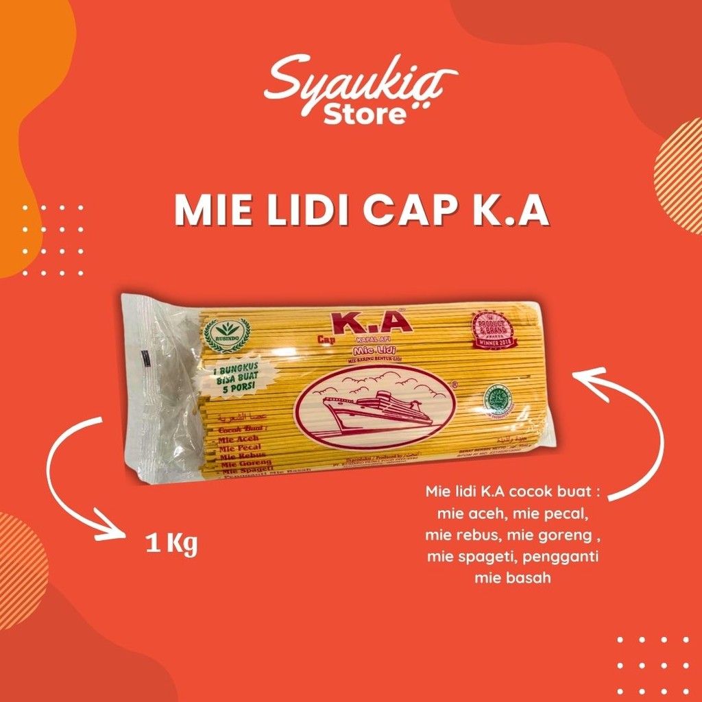 

KA Mie Lidi Mentah 1 Kg - Syaukia Store