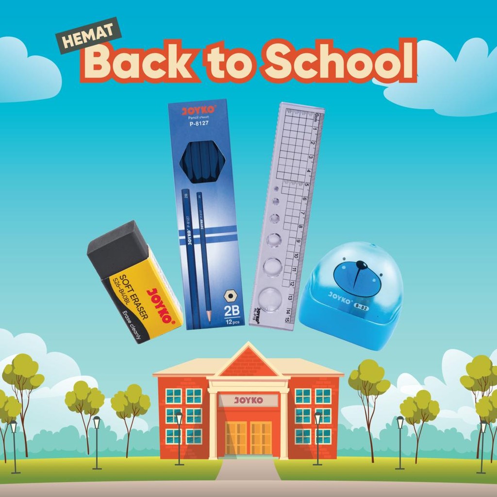 

PAKET HEMAT Joyko Back To School