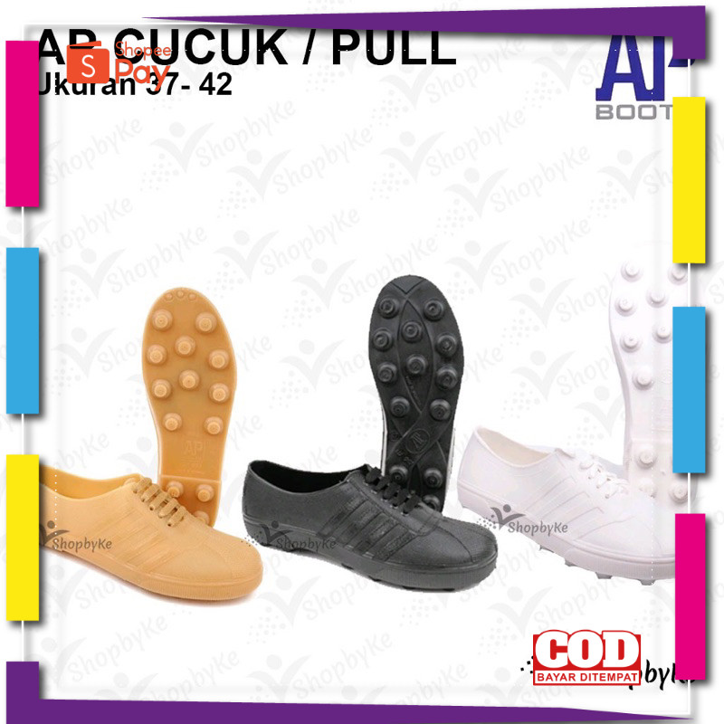 [PREMIUM ORIGINAL] Sepatu Karet AP Boots Multi Fungsi- AP PUL BOLA 963 -  AP Boot SEPATU PETANI & BE