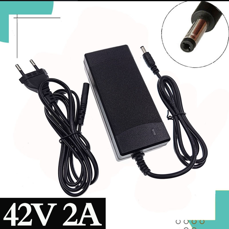 36V 2A  Battery Charger Output 42 V 2 A Charger Input 100 -240 VAC Lithium Li-ion Li-poly Charger fo