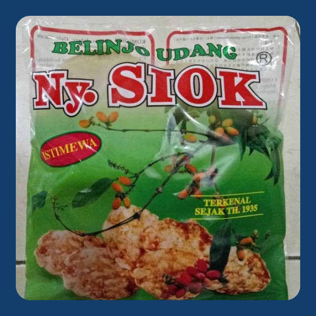 

Emping Belinjo Udang Ny Siok