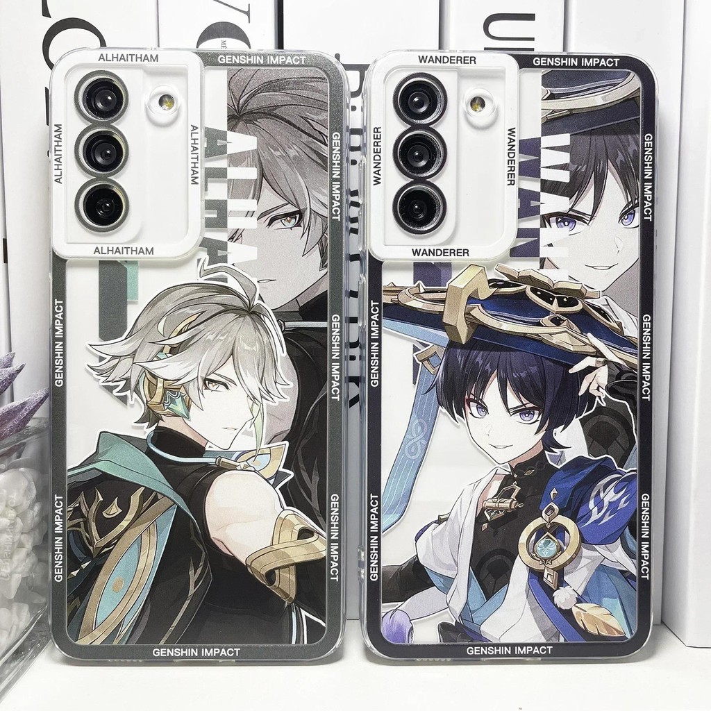 Genshin Impact Wanderer Alhaitham Kaveh Phone Case For Samsung Galaxy S20 FE S21 Plus S22 S23 Ultra 