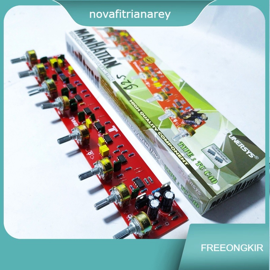 KIT TONE CONTROL PARAMETRIC Manhattan TC C40 TONE KONTROL AUDIO PARAMETRIK Tunersys ORI TONE KONTROL