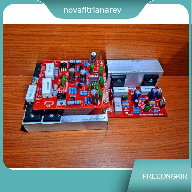 KIT DRIVER STEREO 506 + 400 watt