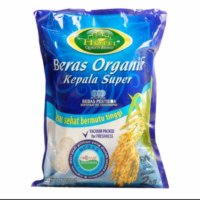 

Hotel Beras Organik 2kg