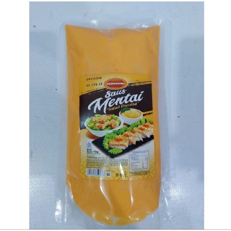 

NEW Saus Mentai | Salad Dressing PrimaAgung 1 kg PREMIUM