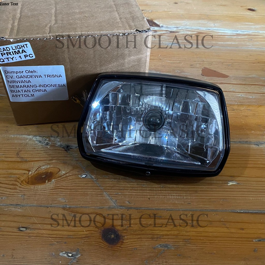 Reflektor Lampu Depan Assy Astrea Prima Star EX-5 Kaca Bening Thailand