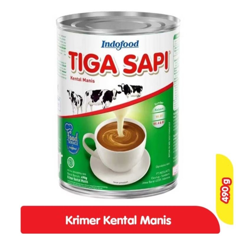 

TIGA SAPI Krimer Kental Manis 490gr