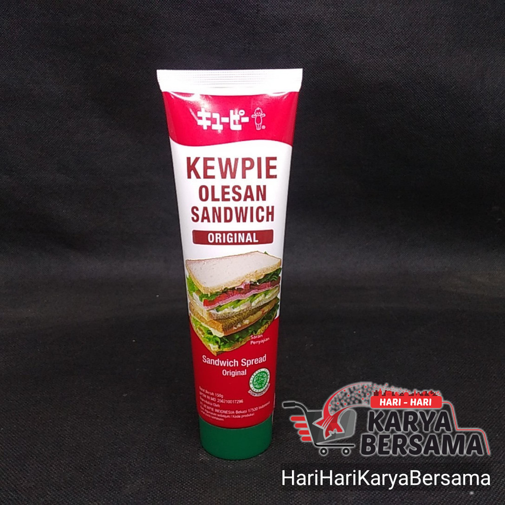 

KEWPIE SELAI OLESAN SANDWICH ORIGINAL 150GR