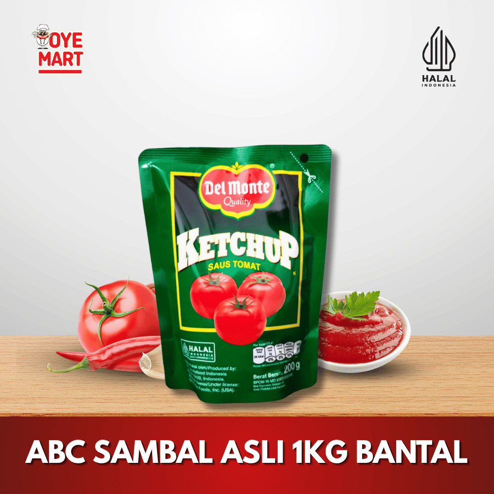 

DELMONTE TOMATO POUCH 200GR / SAUS TOMAT POUCH