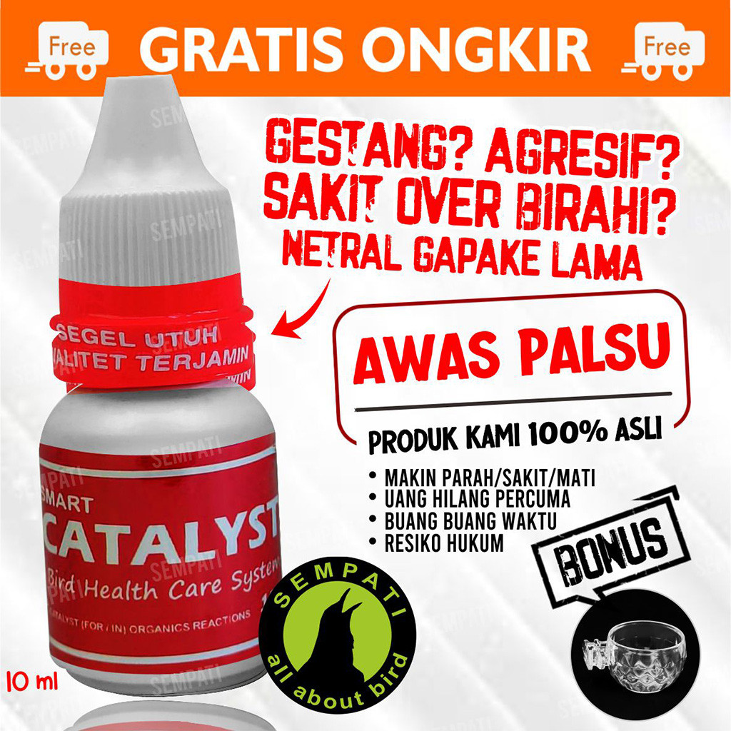 SEMPATI CATALYST Smart Mastering Obat Burung Penurun Birahi Penghilang Racun obat lovebird kenari