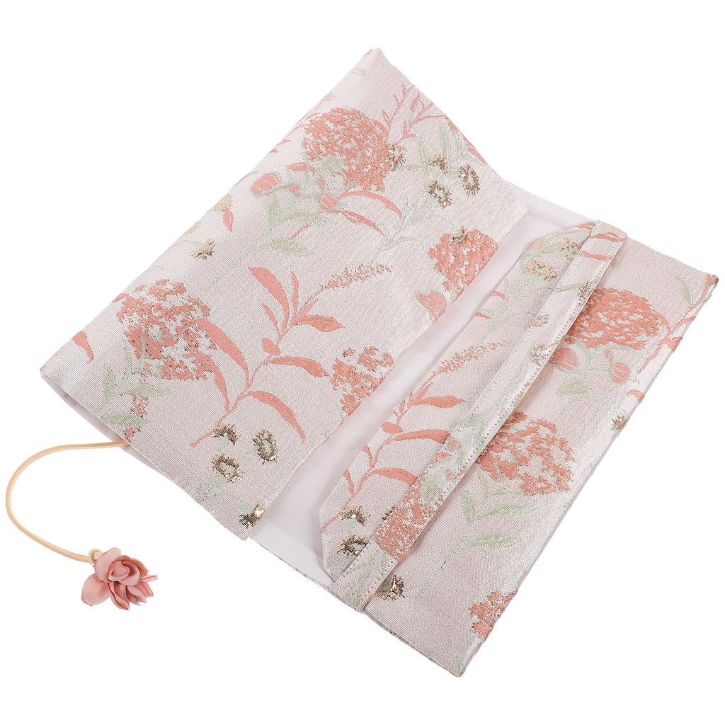 

A5 Fabric Book Cover For Cloth Protector Book Sleeve Notebook Cover Protective Case Study Pink Creative Design School Notebooks