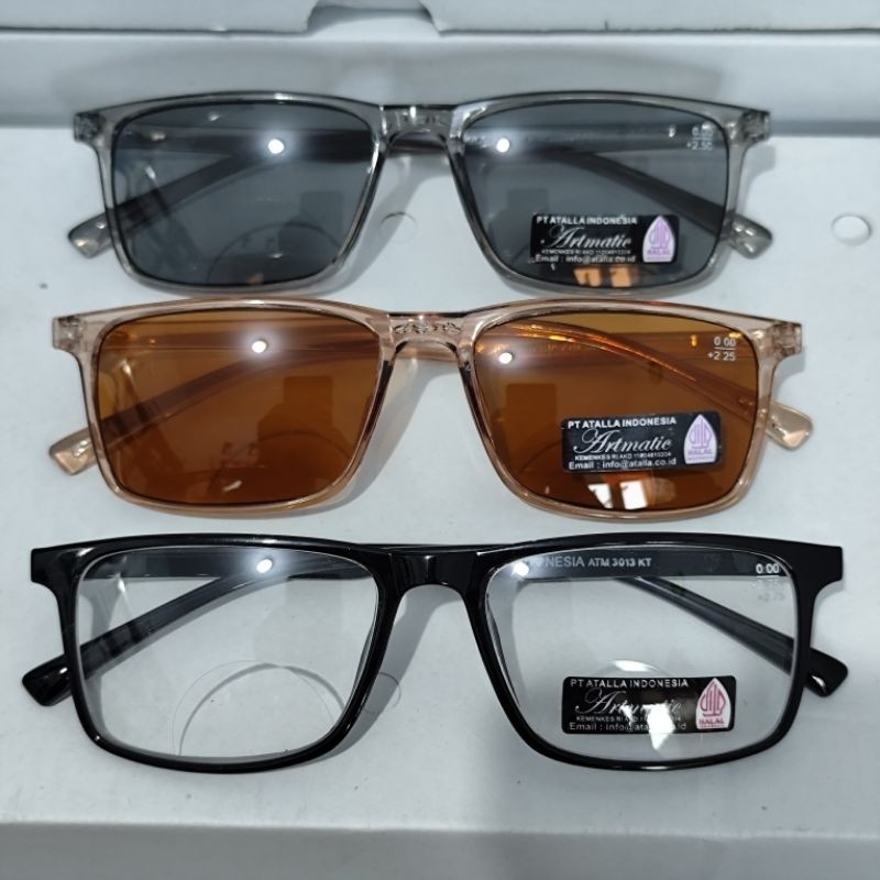 Kacamata 2 Fungsi Double Fokus Baca dan Jalan Kacamata Plus Baca dan Jalan