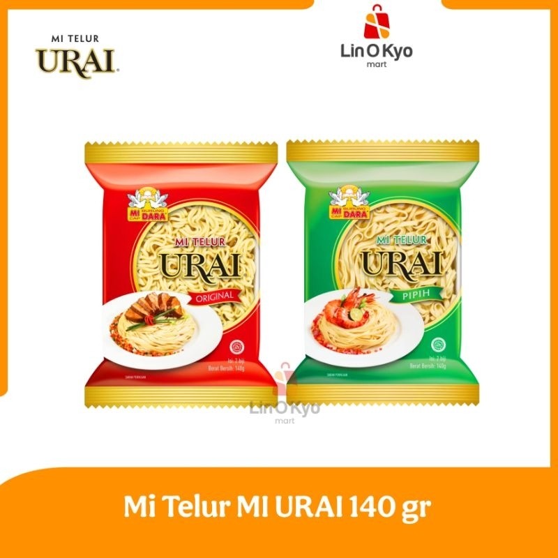 

Mi/Mie Telur Urai Cap Burung Dara 140 Gr