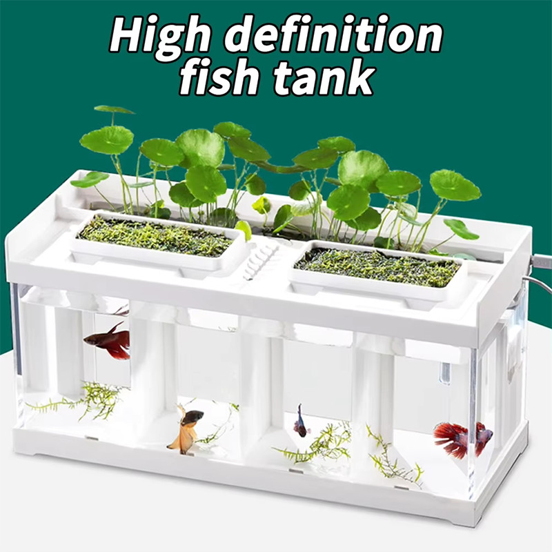 Acrylic Fish Tank Desk Fish Tank Ecological Filter Aquarium Isolated Fish Tank Heated Aquarium With 