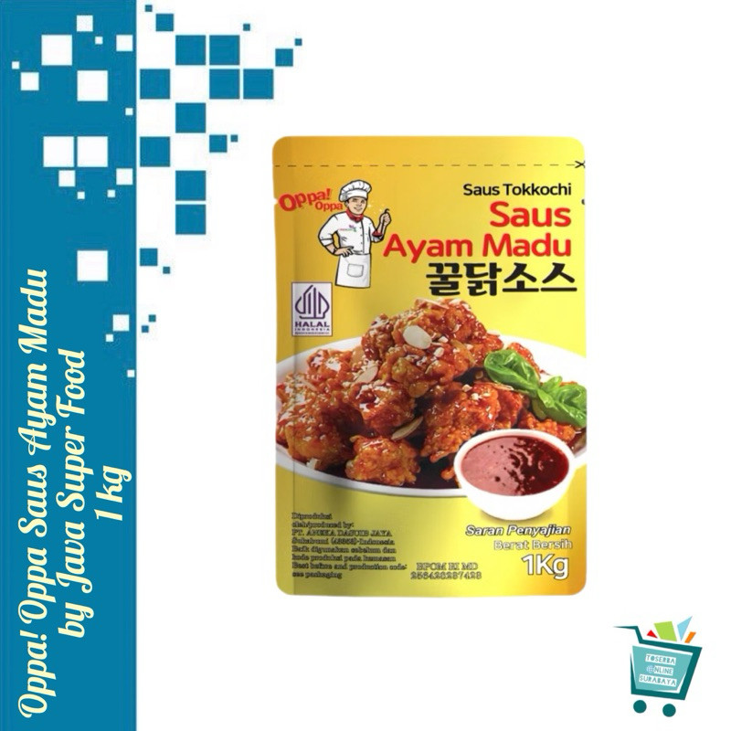 

Oppa! Oppa Java Super Food Saus Ayam Madu / Honey Chicken Sauce 1kg