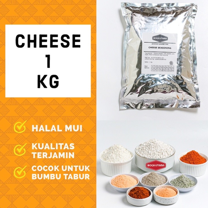 

Bumbu Tabur Keju Cheese Seasoning 1 kg