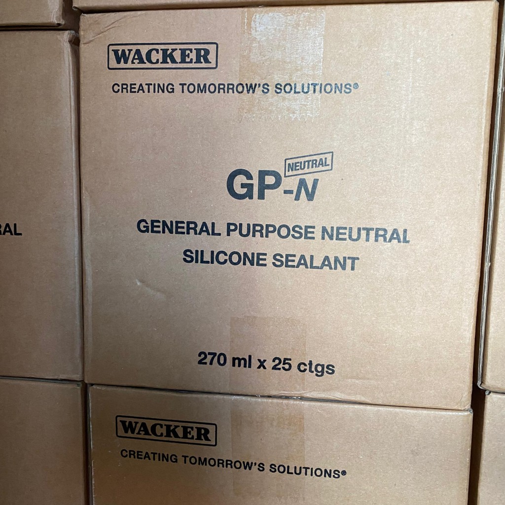 Sealant Wacker GPN Netral Clear Lem Kaca Aquarium Kuat Anti Bocor