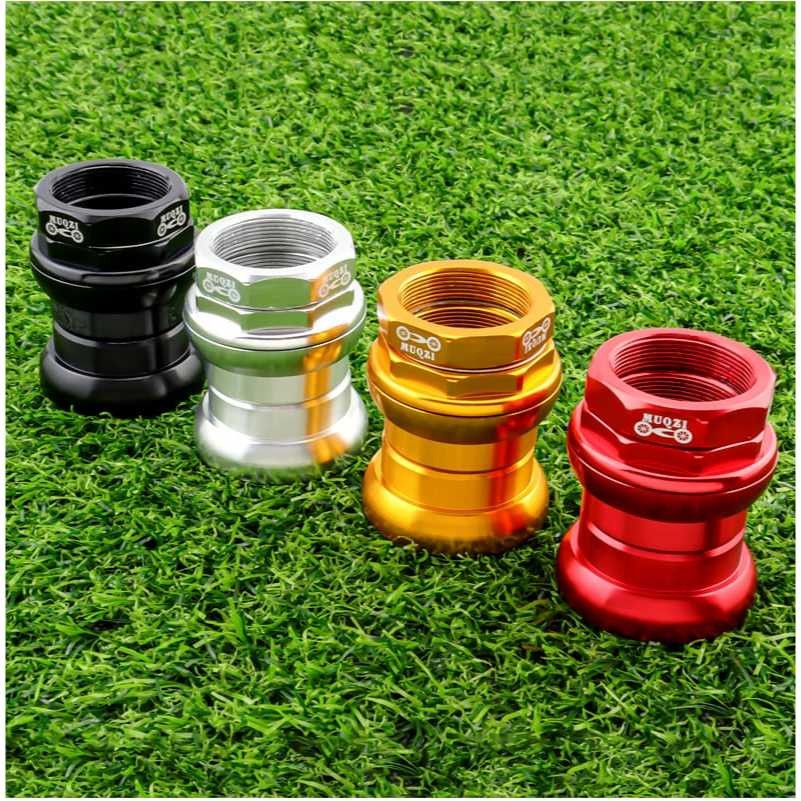 Muqzi Headset 34 34mm Eksternal Bearing Standar Oversize Ulir Threaded untuk Sepeda MTB Federal Jadu