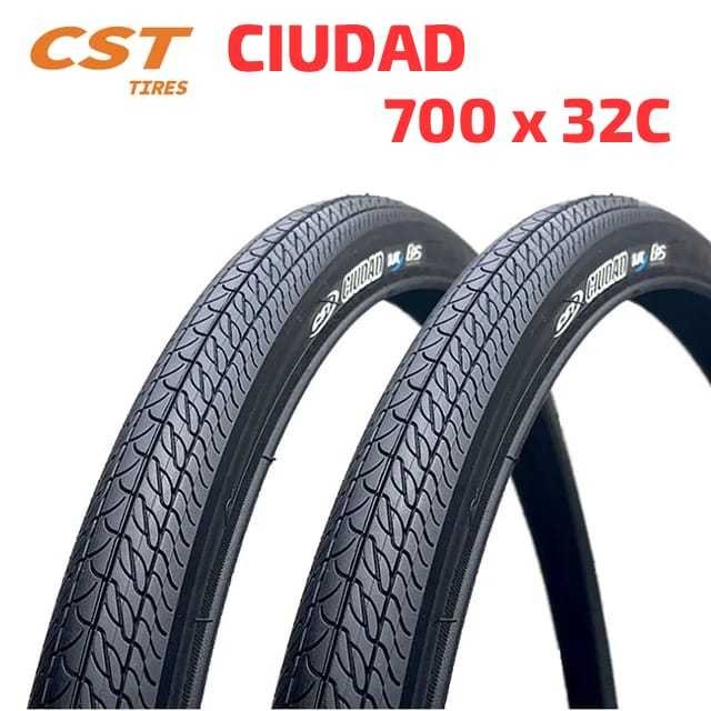 Ban Luar CST Cuidad 700 x 32C Hybrid Fixie Sepeda Bike 700c 32