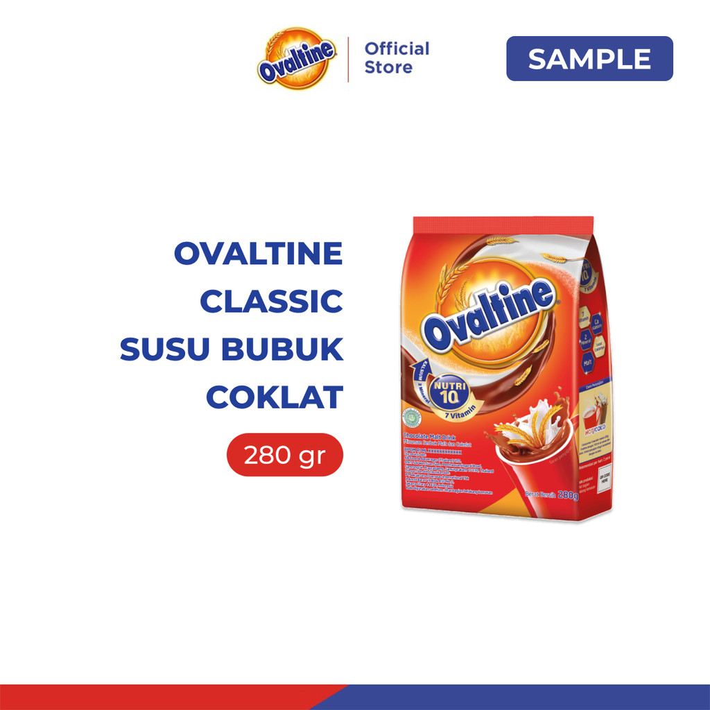 

[Affiliates] Ovaltine Classic Susu Bubuk Coklat 280g