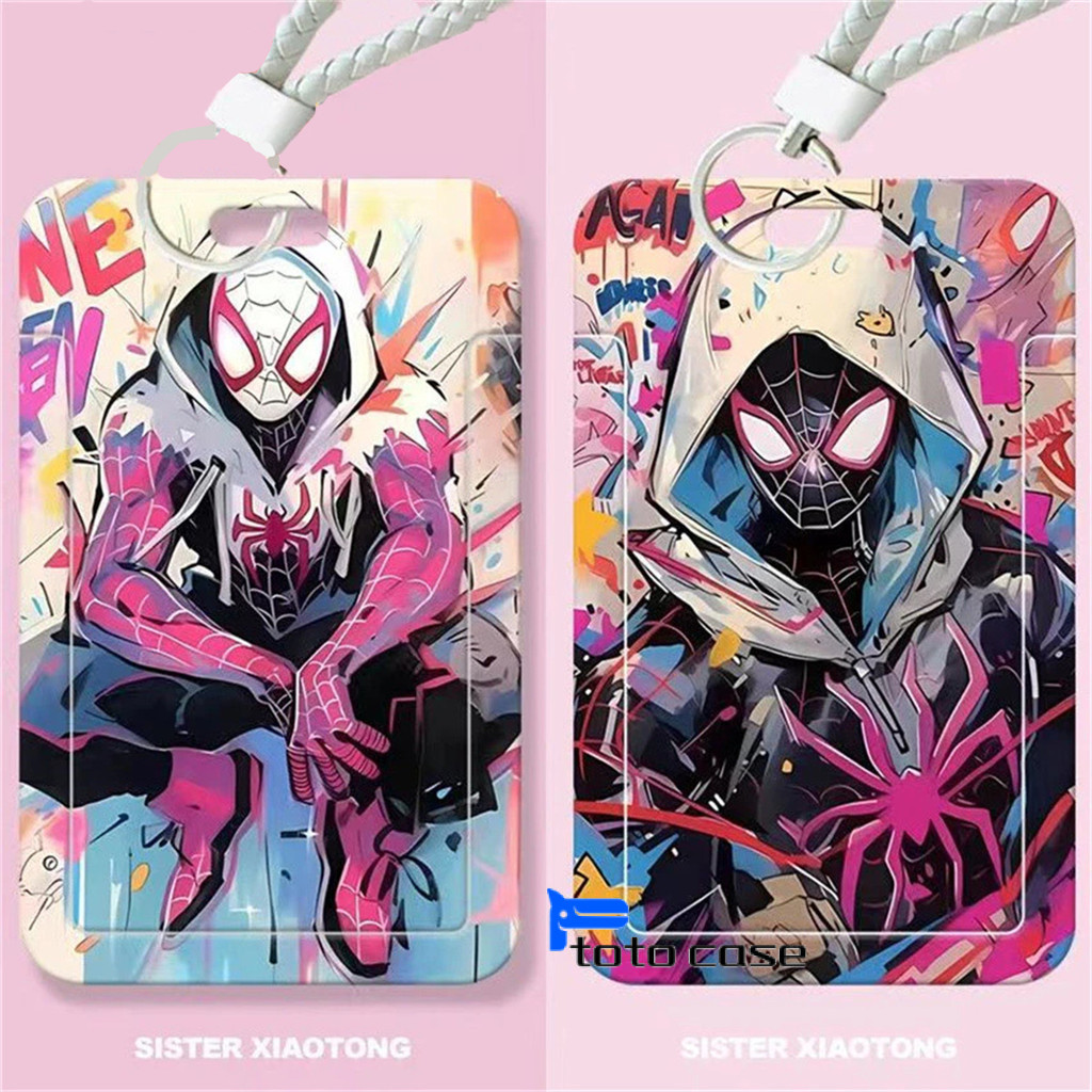 

Totocase ID Card Holder Motif Kartun Spider Man Yang Trendi Korea | Tempat Pelindung Kartu Nama Photocard Sekolah Kantor Photocard Photo Card