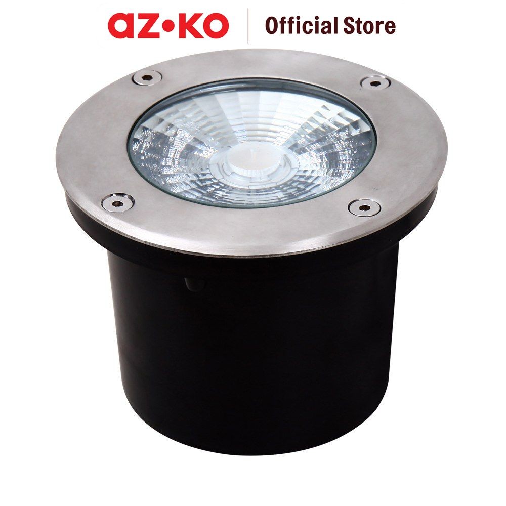 AZKO Krisbow Lampu Lantai Tanam 12w 6500k Cool Daylight Garden Lamp Outdoor Light Lampu Tanam Halama