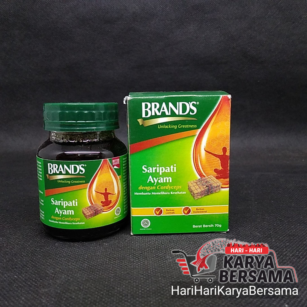 

BRAND'S SARI PATI AYAM ESSENCE OF CHICKEN WITH CORDYCEPS 70GR