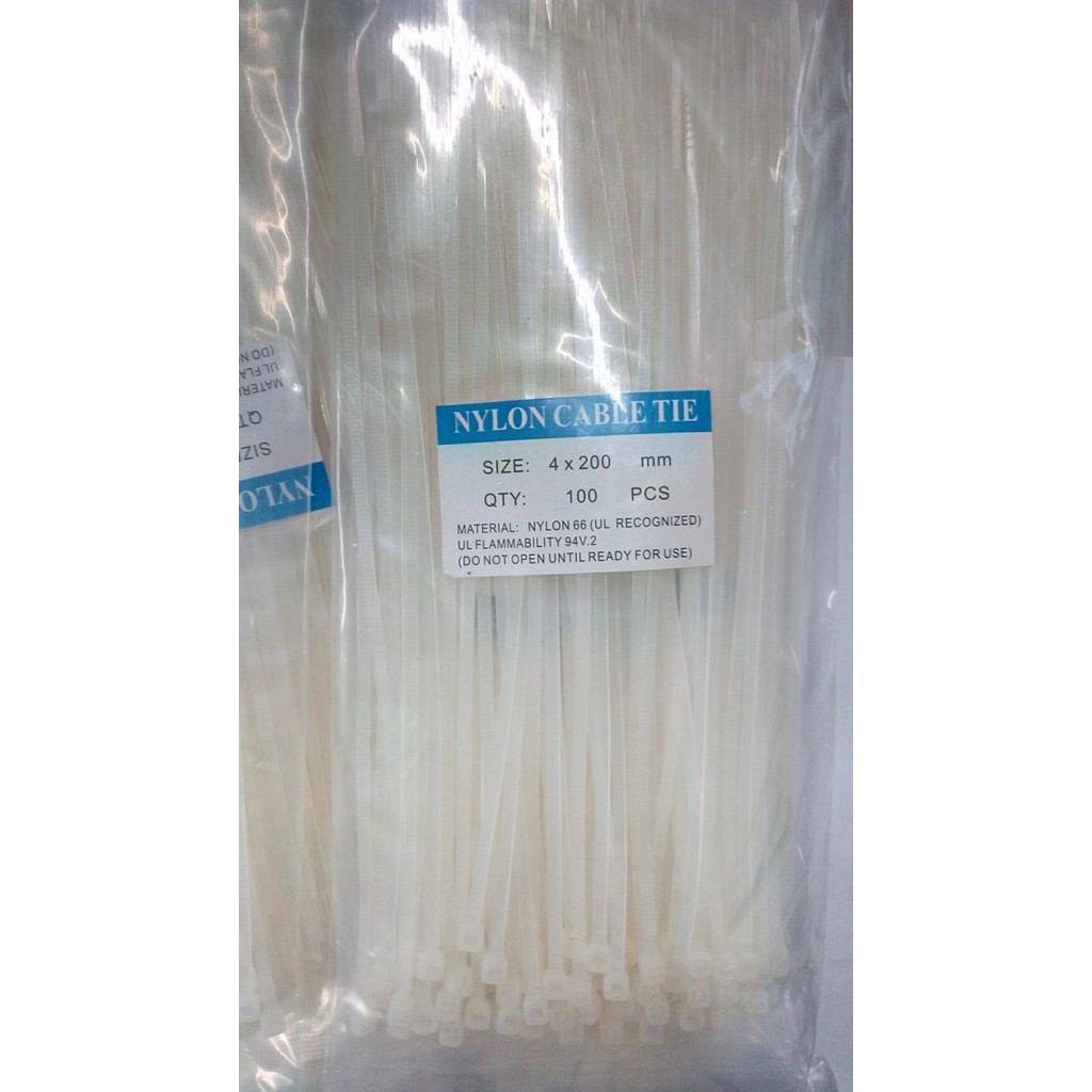 GN99 Kabel Ties 150 cm / Kabel ties 4x150 mm - Putih