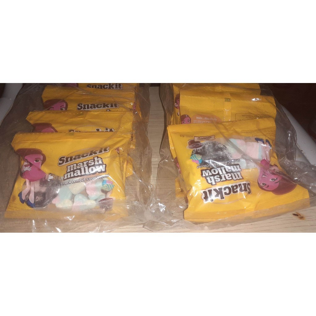 

1pak/10pcs SNACKIT MARSHMALLOW