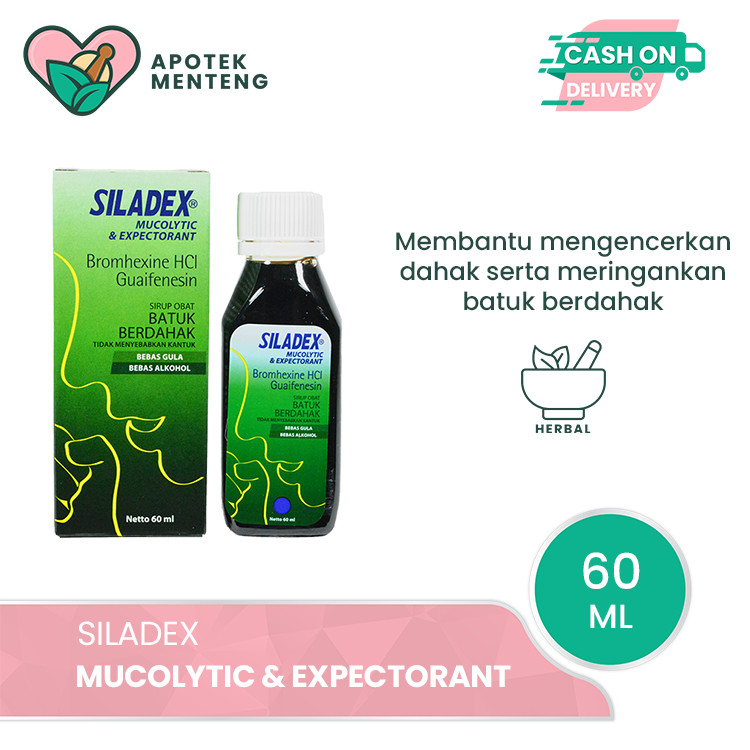 Siladex Mucolytic & Expectorant (Siladex Batuk Berdahak)