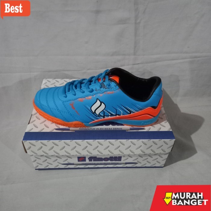 rekomendasi sepatu futsal Sepatu futsal anak FINOTTI ORIGINAL AFF 16 JR - Merah, 36