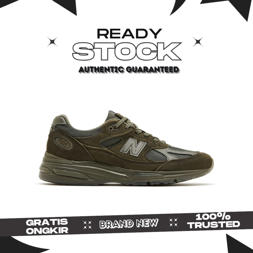 Stone Island X NB 991v2 Made in England Ghost Pack Military Green