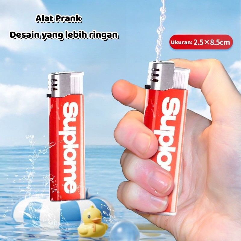[Ready]Lighter Mainan Air Prank Korek Water Toys Prank  Korek Api Prank Water Gun