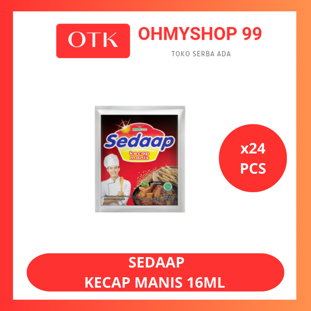 

Sedaap Kecap Manis 16ml x 24pcs