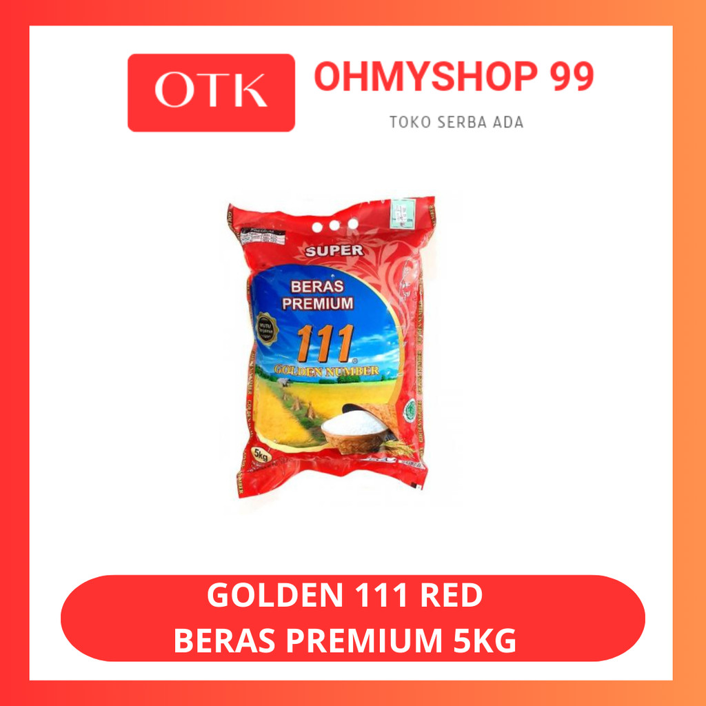 

Beras 111 Golden Number Merah Beras Premium 5kg