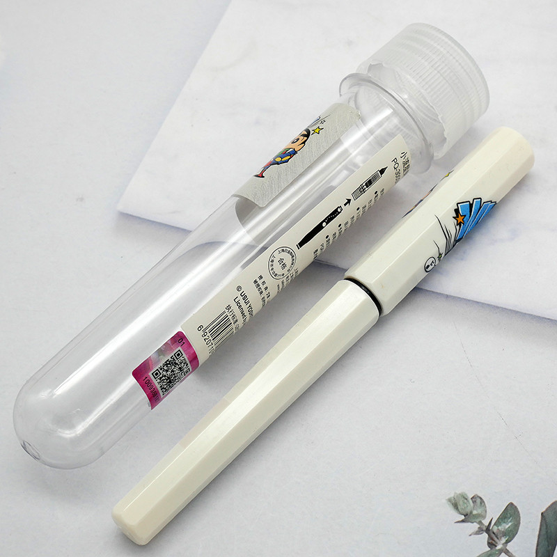 

PLATINUM Student pen comic penholder small meteor octagonal anti rolling writing stationery