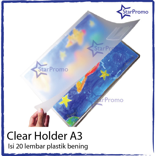 

Map Clear Holder A3 - Frost