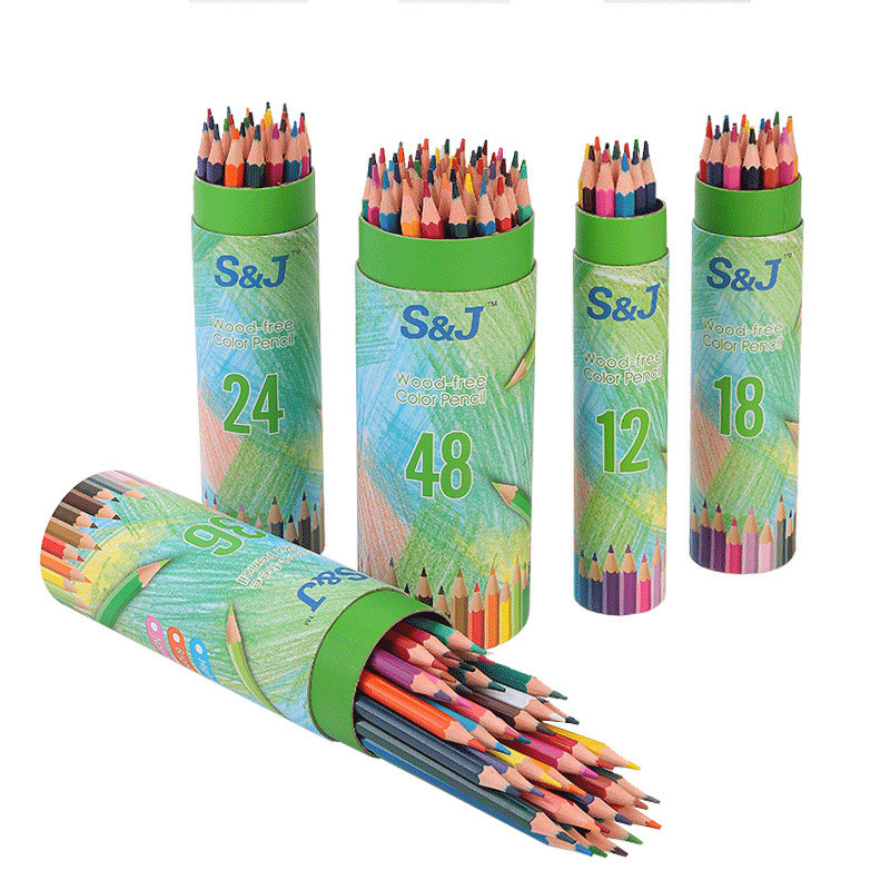 

24 Color Prismacolor Colored Pencil Toput for Painting To School Metal Color Pencil Business Supplies Professional Drawing