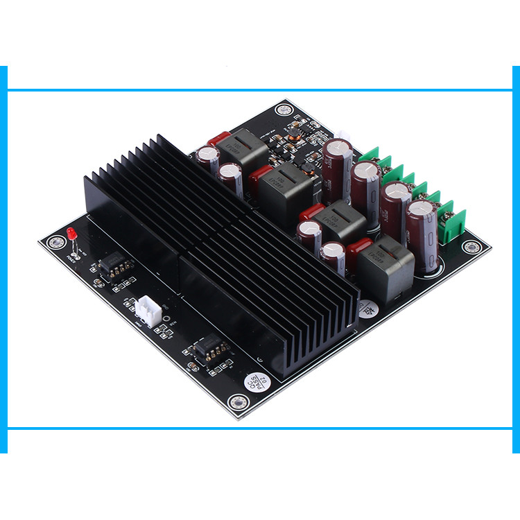 Double TPA3255HIFI fever high-power Class D amplifier DIY module dual-channel 600W+600W stereo.