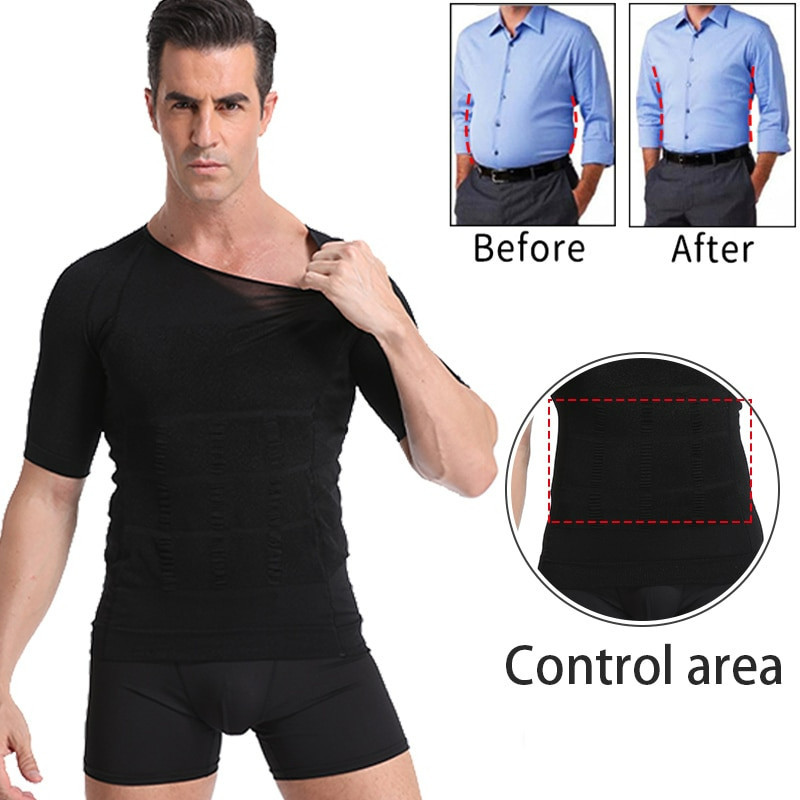 

- Ilfioreemio Baju T-Shirt Korset Pembentuk Tubuh Body Shaper - YS107 -
