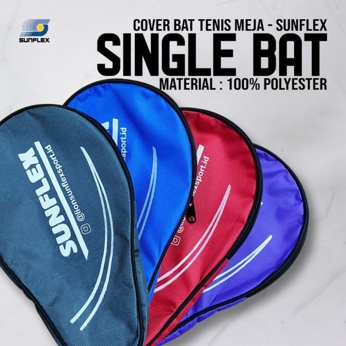 SUNFLEX Cover Bat Lion Tas Bet Tenis Meja Pingpong